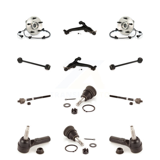Lower Control Arm Upper Ball Joint Outer Inner Tie Rod & Link Front Kit For Jeep