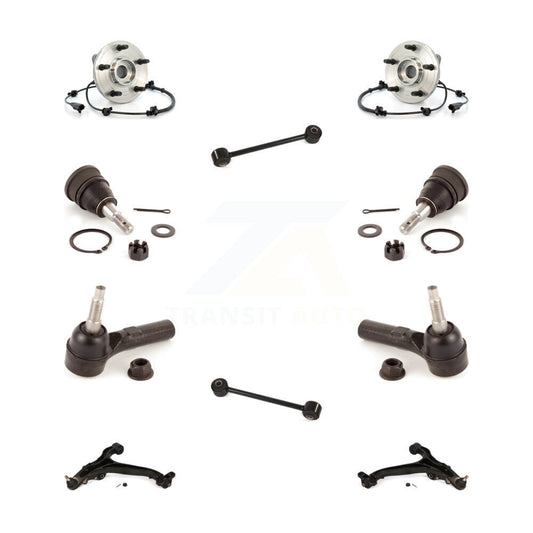 Bearing Lower Control Arm Upper Ball Joint Outer Tie Rod Link Front Kit For Jeep