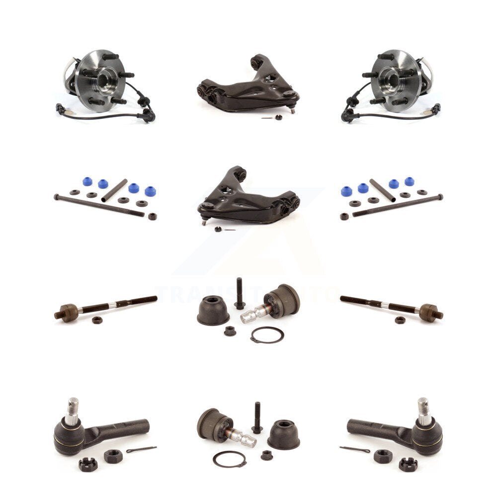 Lower Arm Upper Ball Joint Outer Inner Tie Rod & Link Front Kit For Mazda B4000