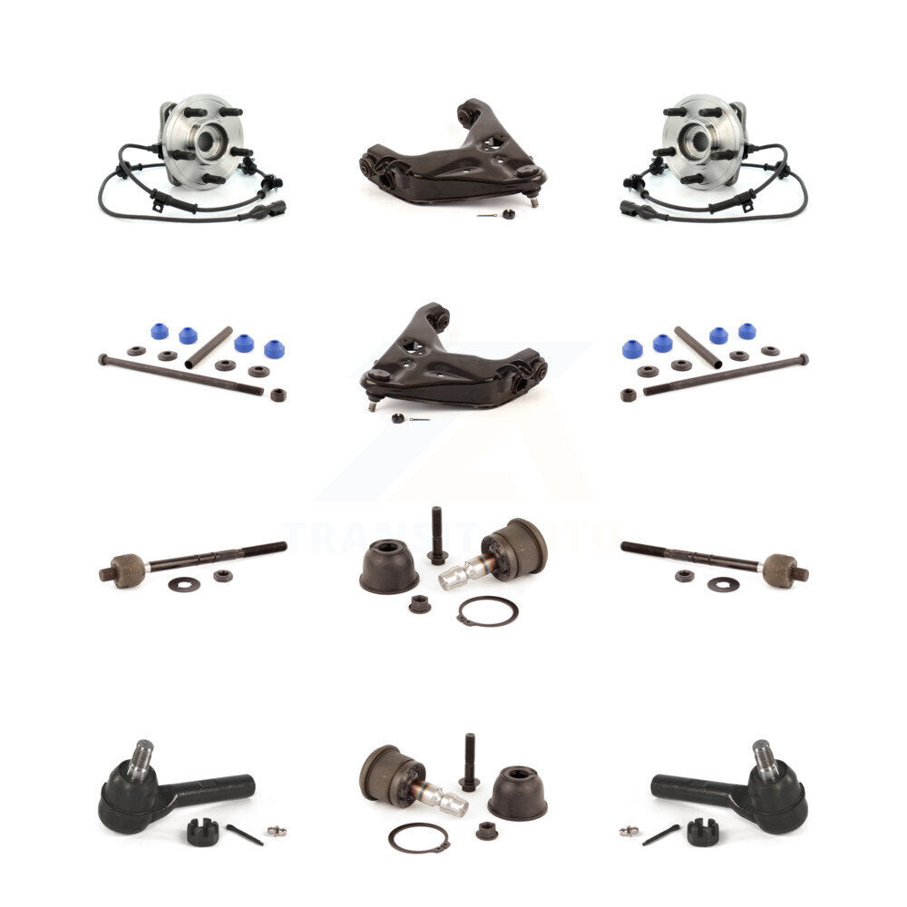 Lower Control Arm Upper Ball Joint Outer Inner Tie Rod & Link Front Kit For Ford