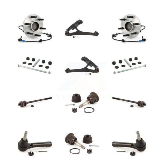 Lower Control Arm Upper Ball Joint Outer Inner Tie Rod Link Front Kit For GMC XL