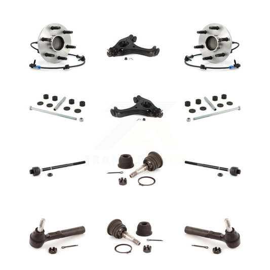 Lower Control Arm Upper Ball Joint Outer Inner Tie Rod & Link Front Kit For 1500