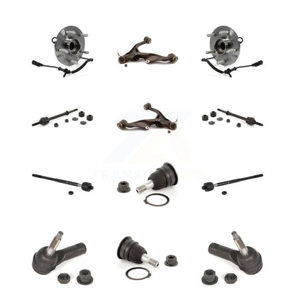 Lower Control Arm Upper Ball Joint Outer Inner Tie Rod & Link Front Kit For Ram