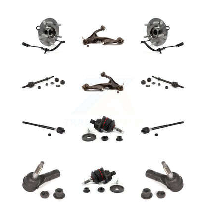 Lower Control Arm Upper Ball Joint Outer Inner Tie Rod & Link Front Kit For Ram