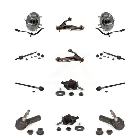Lower Control Arm Upper Ball Joint Outer Inner Tie Rod & Link Front Kit For Ram