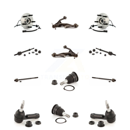 Lower Arm Upper Ball Joint Outer Inner Tie Rod Link Front Kit For Dodge Ram 1500