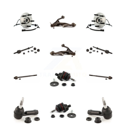 Lower Arm Upper Ball Joint Outer Inner Tie Rod Link Front Kit For Dodge Ram 1500
