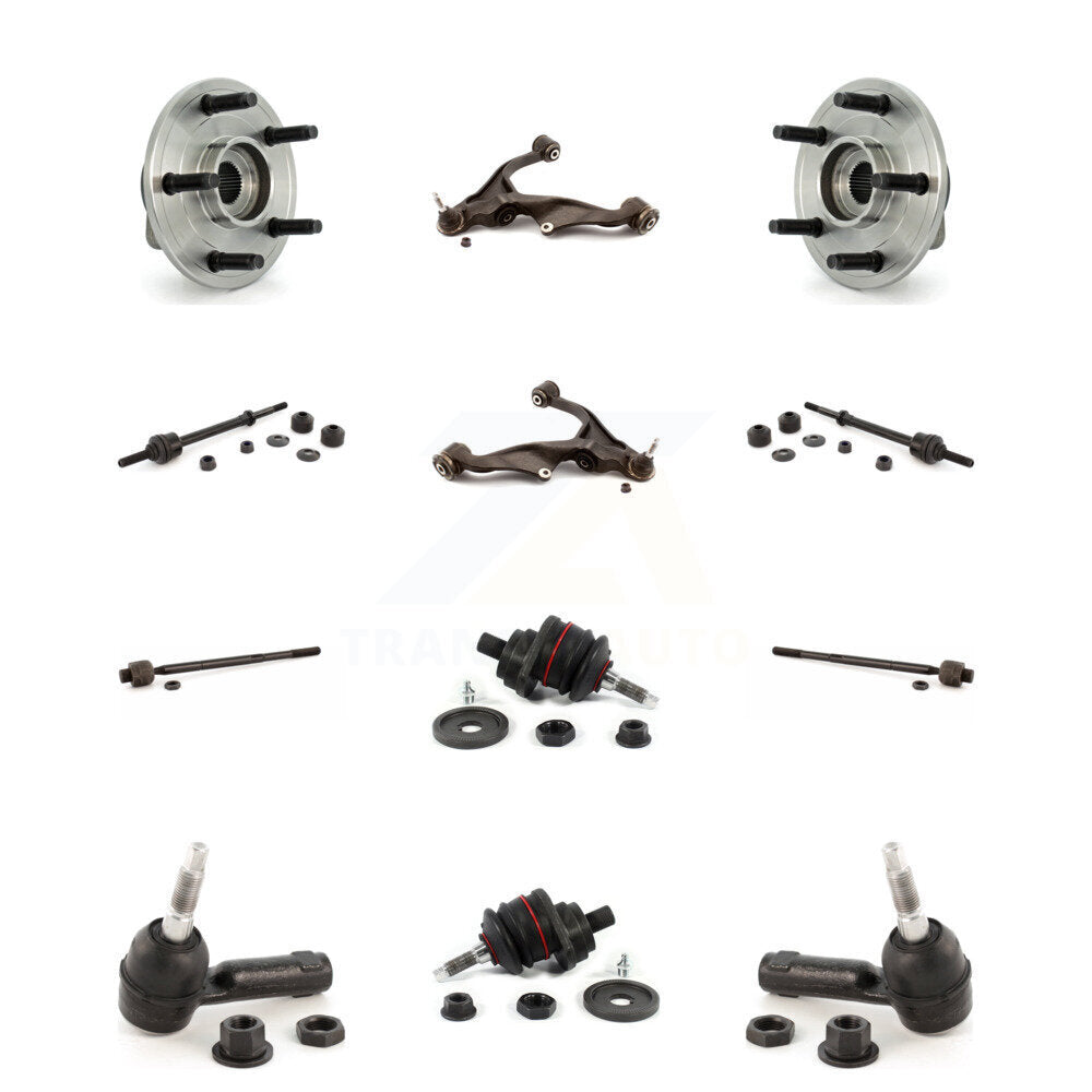 Lower Arm Upper Ball Joint Outer Inner Tie Rod Link Front Kit For Dodge Ram 1500
