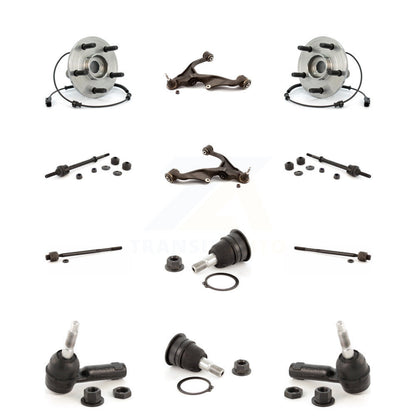 Lower Control Arm Upper Ball Joint Outer Inner Tie Rod & Link Front Kit For Ram