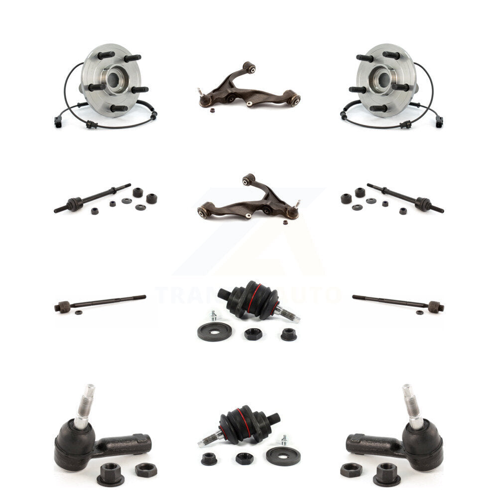 Lower Control Arm Upper Ball Joint Outer Inner Tie Rod & Link Front Kit For Ram