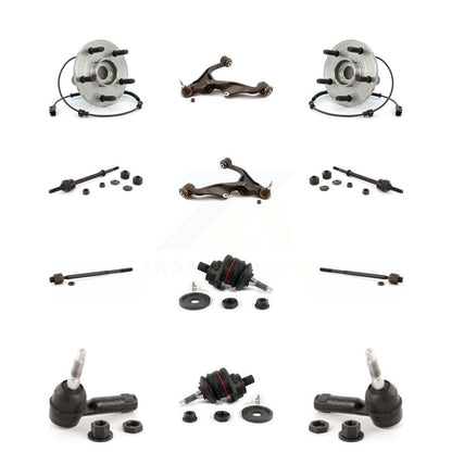 Lower Control Arm Upper Ball Joint Outer Inner Tie Rod & Link Front Kit For Ram