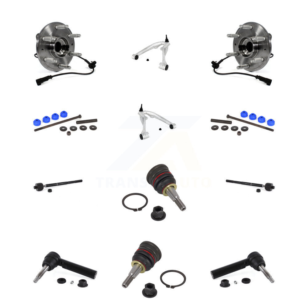 Lower Control Arm Upper Ball Joint Outer Inner Tie Rod Link Front Kit For GMC LD
