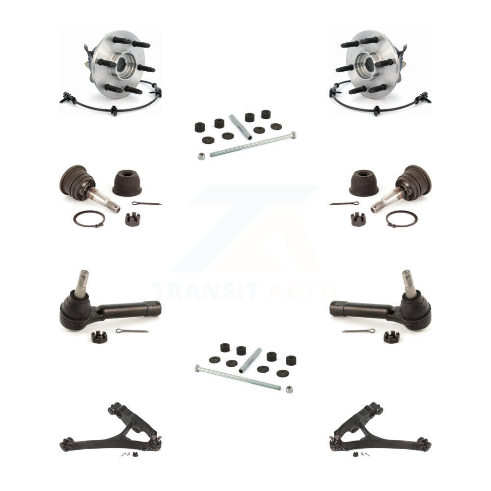 Bearing Lower Control Arm Upper Ball Joint Outer Tie Rod Link Front Kit For GMC
