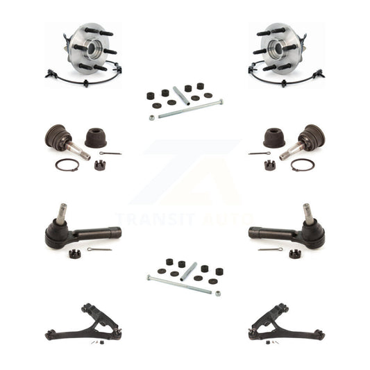 Bearing Lower Control Arm Upper Ball Joint Outer Tie Rod Link Front Kit For GMC