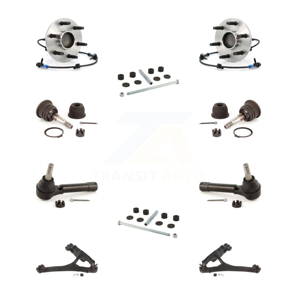 Bearing Lower Control Arm Upper Ball Joint Outer Tie Rod Link Front Kit For GMC
