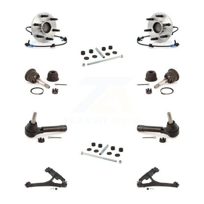 Bearing Lower Control Arm Upper Ball Joint Outer Tie Rod Link Front Kit For GMC