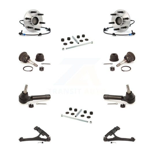 Bearing Lower Control Arm Upper Ball Joint Outer Tie Rod Link Front Kit For GMC