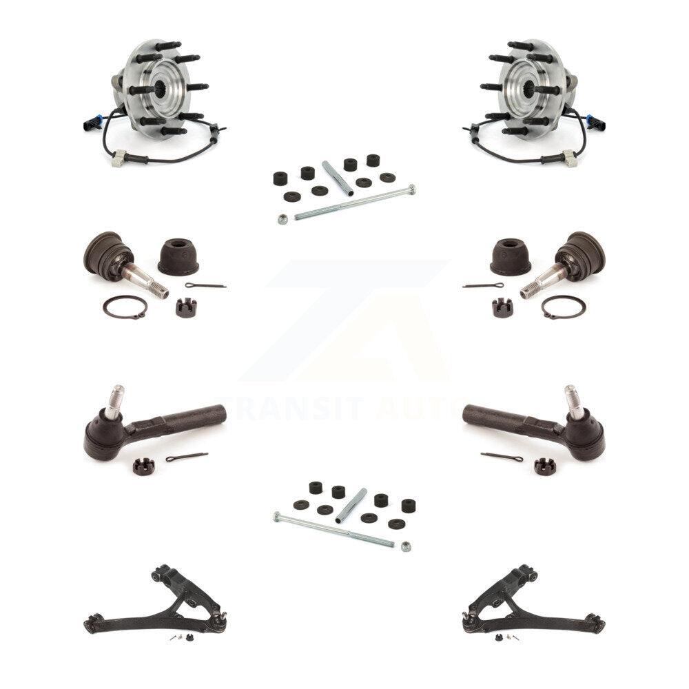 Bearing Lower Control Arm Upper Ball Joint Outer Tie Rod Link Front Kit For 1500