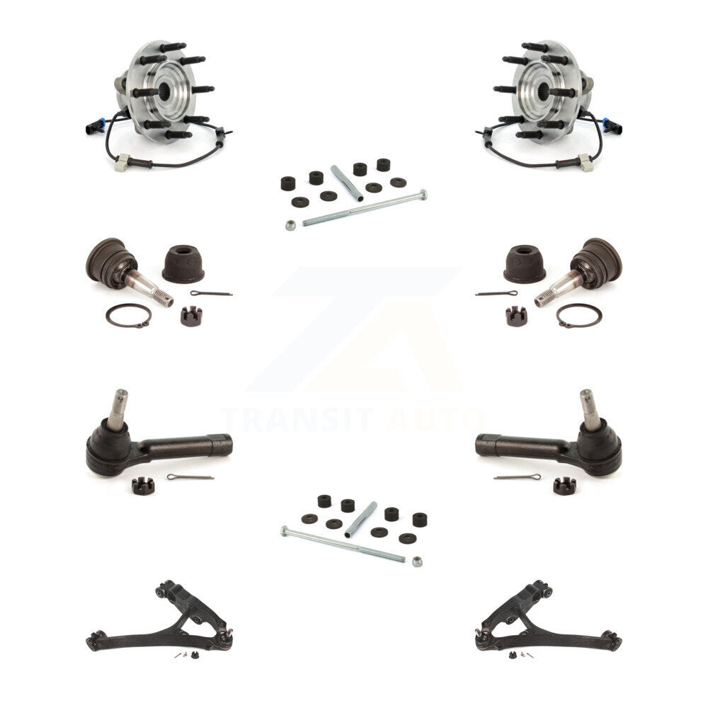 Bearing Lower Control Arm Upper Ball Joint Outer Tie Rod Link Front Kit For 1500