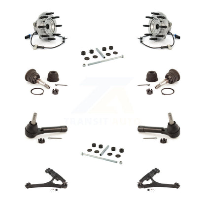Bearing Lower Control Arm Upper Ball Joint Outer Tie Rod Link Front Kit For 1500