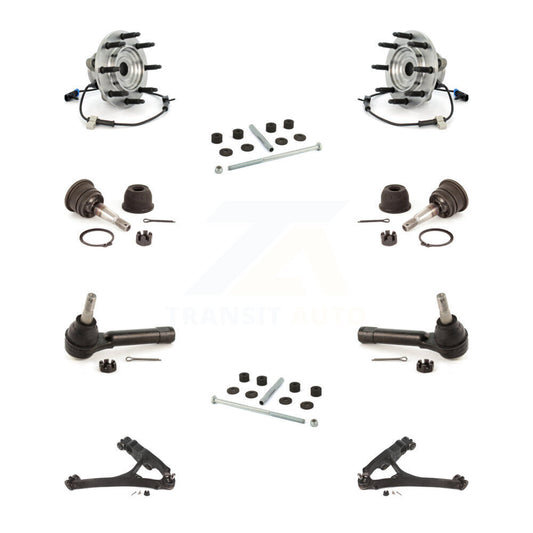 Bearing Lower Control Arm Upper Ball Joint Outer Tie Rod Link Front Kit For 1500