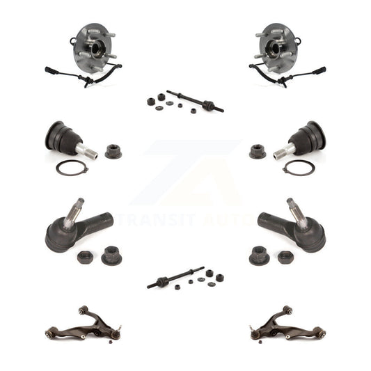 Bearing Lower Control Arm Upper Ball Joint Outer Tie Rod Link Front Kit For Ram
