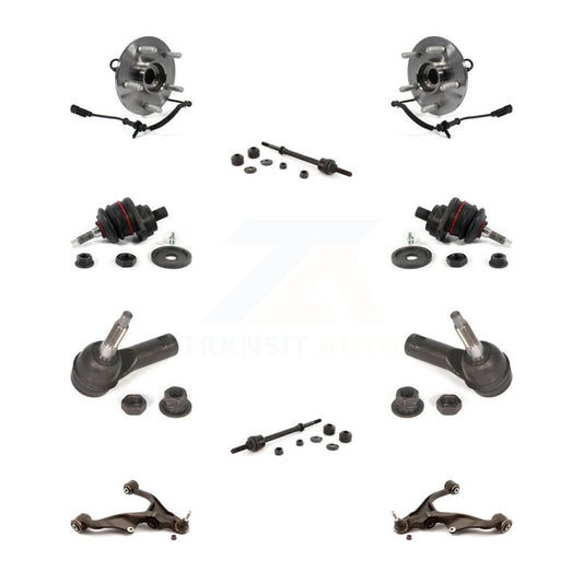 Bearing Lower Control Arm Upper Ball Joint Outer Tie Rod Link Front Kit For Ram