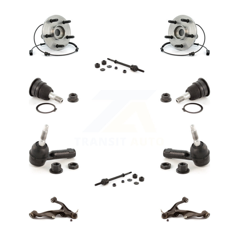 Bearing Lower Control Arm Upper Ball Joint Outer Tie Rod Link Front Kit For Ram