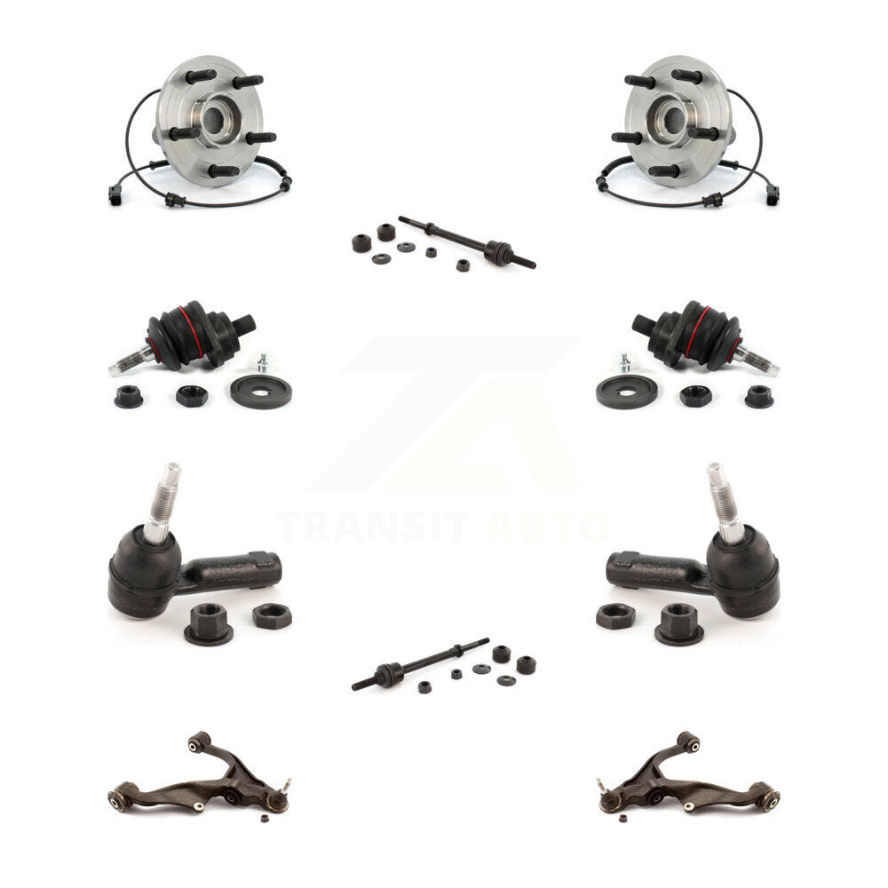 Bearing Lower Control Arm Upper Ball Joint Outer Tie Rod Link Front Kit For Ram