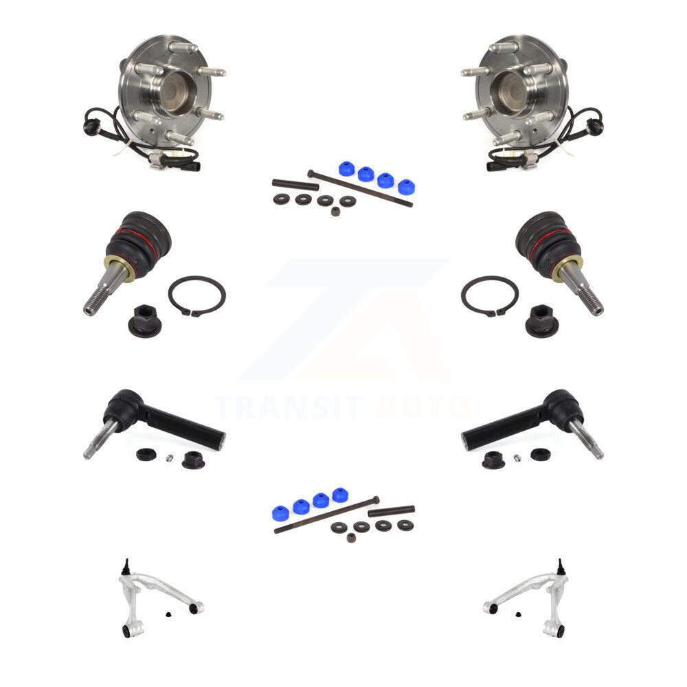 Bearing Lower Control Arm Upper Ball Joint Outer Tie Rod Link Front Kit For GMC