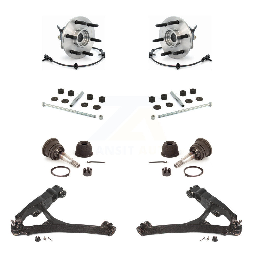 Bearing Lower Control Arm Upper Ball Joint Outer Tie Rod Link Front Kit For GMC