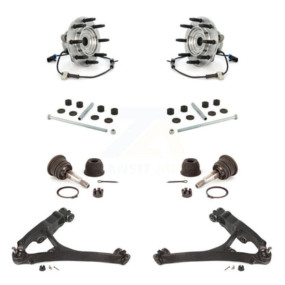 Bearing Lower Control Arm Upper Ball Joint Outer Tie Rod Link Front Kit For 1500
