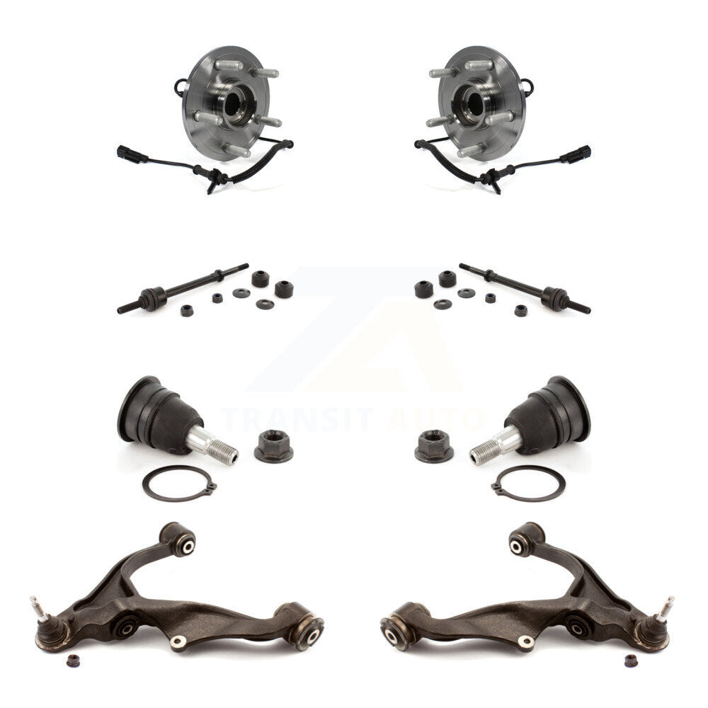Bearing Lower Control Arm Upper Ball Joint Outer Tie Rod Link Front Kit For Ram