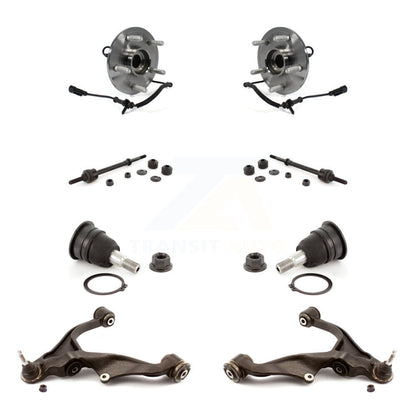 Bearing Lower Control Arm Upper Ball Joint Outer Tie Rod Link Front Kit For Ram
