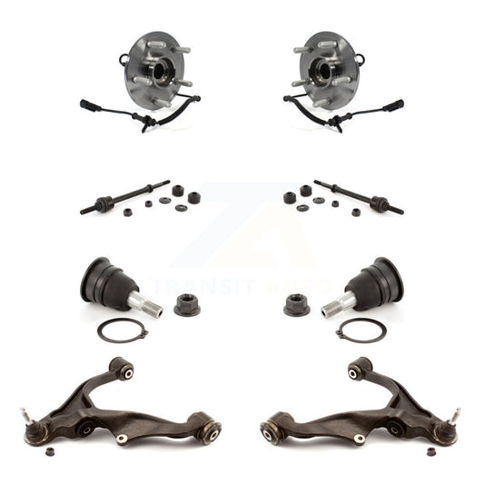 Bearing Lower Control Arm Upper Ball Joint Outer Tie Rod Link Front Kit For Ram