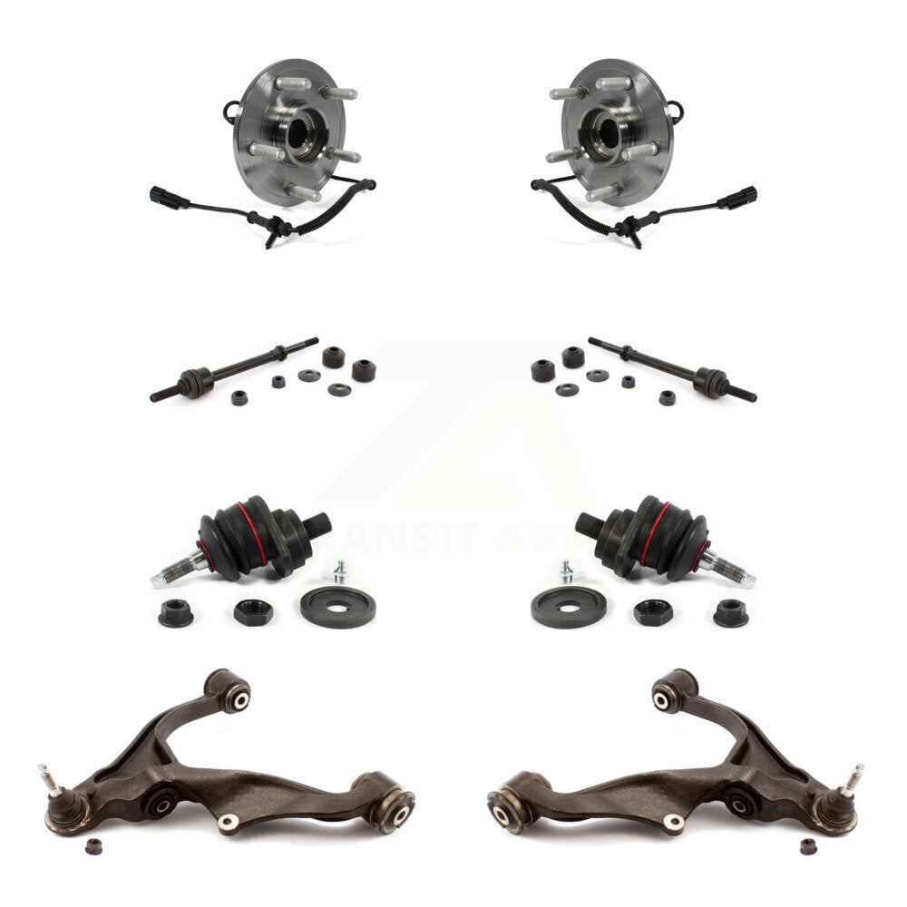 Bearing Lower Control Arm Upper Ball Joint Outer Tie Rod Link Front Kit For Ram