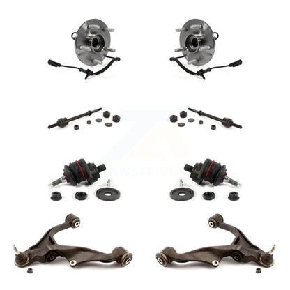 Bearing Lower Control Arm Upper Ball Joint Outer Tie Rod Link Front Kit For Ram