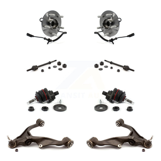 Bearing Lower Control Arm Upper Ball Joint Outer Tie Rod Link Front Kit For Ram