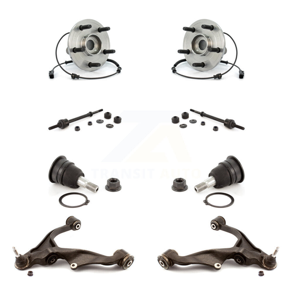 Bearing Lower Control Arm Upper Ball Joint Outer Tie Rod Link Front Kit For Ram