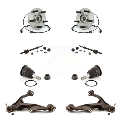 Bearing Lower Control Arm Upper Ball Joint Outer Tie Rod Link Front Kit For Ram