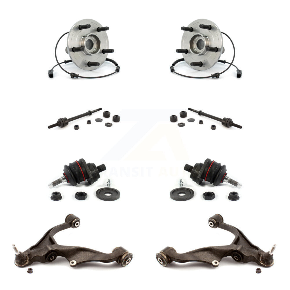 Bearing Lower Control Arm Upper Ball Joint Outer Tie Rod Link Front Kit For Ram