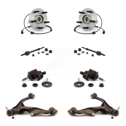 Bearing Lower Control Arm Upper Ball Joint Outer Tie Rod Link Front Kit For Ram