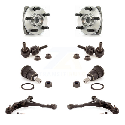 Bearing Lower Arm Upper Ball Joint Outer Tie Rod Link Front Kit (8Pc) For Dodge