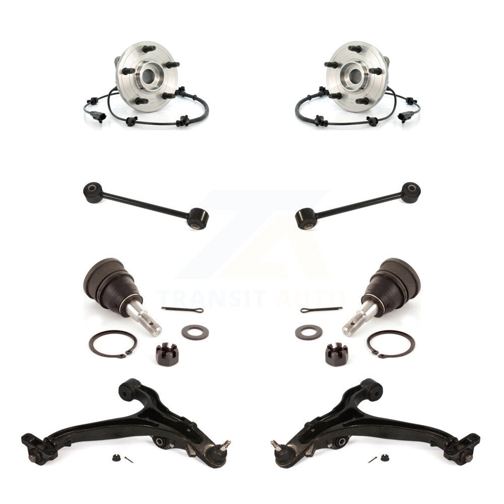 Bearing Lower Control Arm Upper Ball Joint Outer Tie Rod Link Front Kit For Jeep