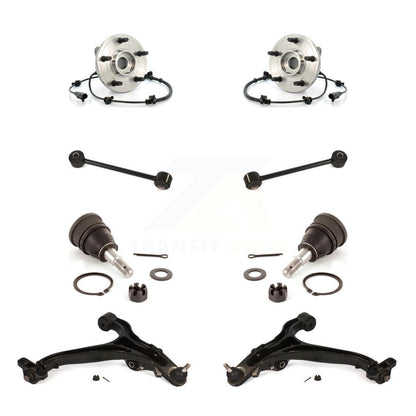 Bearing Lower Control Arm Upper Ball Joint Outer Tie Rod Link Front Kit For Jeep