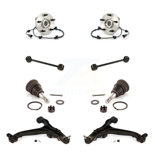 Bearing Lower Control Arm Upper Ball Joint Outer Tie Rod Link Front Kit For Jeep