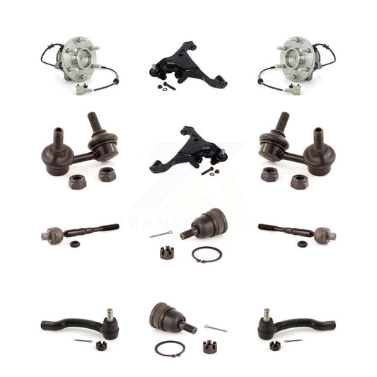 Lower Control Arm Upper Ball Joint Outer Inner Tie Rod Link Front Kit For Nissan