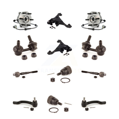 Lower Control Arm Upper Ball Joint Outer Inner Tie Rod Link Front Kit For Nissan