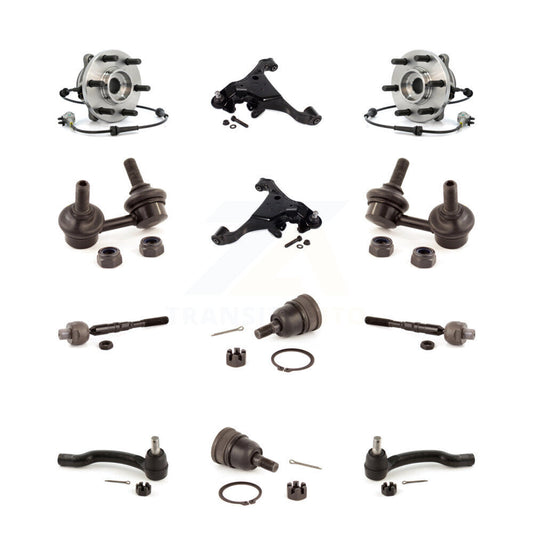 Lower Control Arm Upper Ball Joint Outer Inner Tie Rod Link Front Kit For Nissan