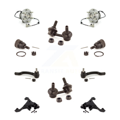 Bearing Lower Control Arm Upper Ball Joint Outer Tie Rod Link Front Kit For RWD